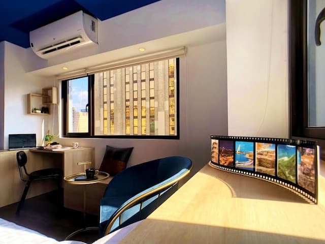 旅城驛鎮-市景豪華雙人房-4