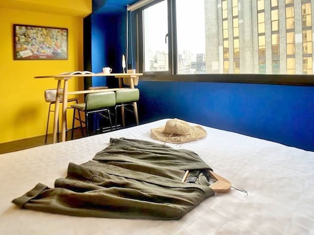 旅城驛鎮-市景高級雙床房-2