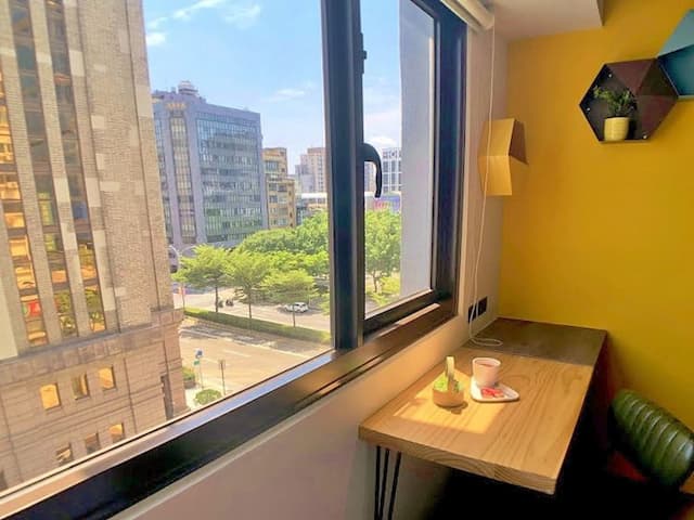 旅城驛鎮-市景雙人房-4