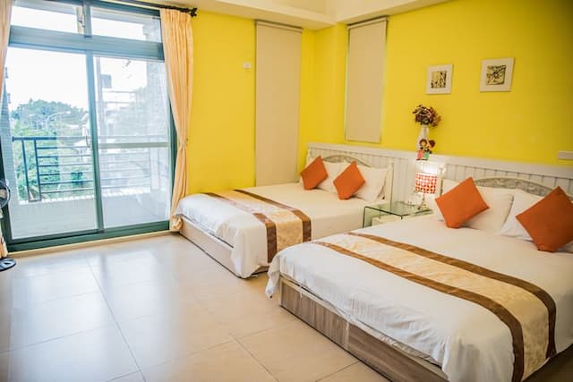 幸福滿屋渡假民宿 | 可14人包棟｜東大門-四人房【加人不加床】-1