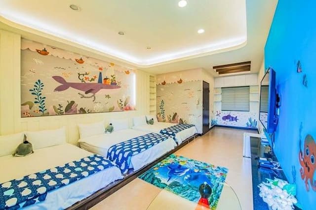 幸福滿屋渡假民宿 | 可14人包棟｜東大門-六人房【加人不加床】-1