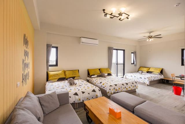 Island Nook B&B Penghu-303 Family Room with Forest View & Balcony, Island Nook B&B Penghu-10