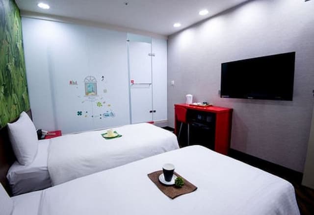 Hotel 6 - ZhongHua (Diary of Ximen hotel)-Twin Room-4