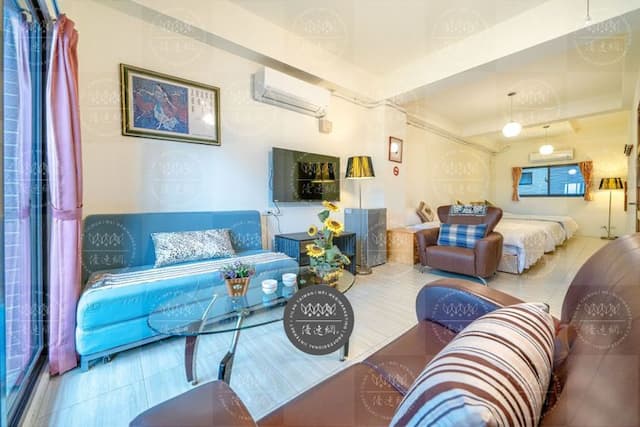 匯沄居民宿 |  專業咖啡x田園景緻-時尚簡約10人房附大陽台-10