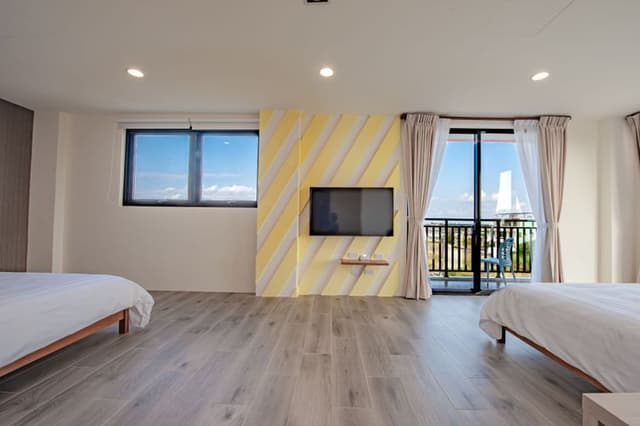 澎湖享輕鬆海景民宿-海景家庭房301-4