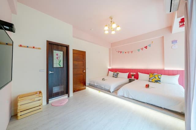 Long Time B&B-粉紅泡泡四人房-3