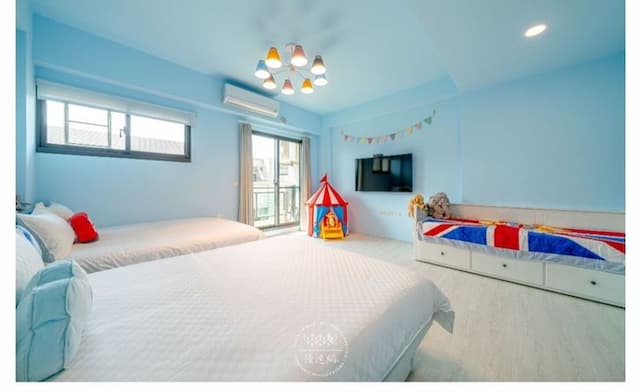 Long Time B&B-藍色海洋四人房-5