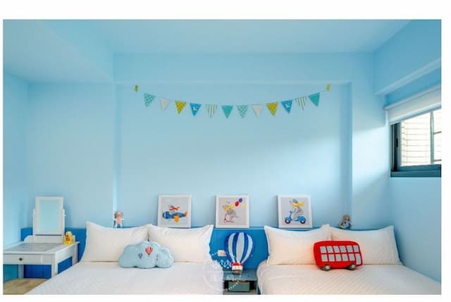 Long Time B&B-藍色海洋四人房-2