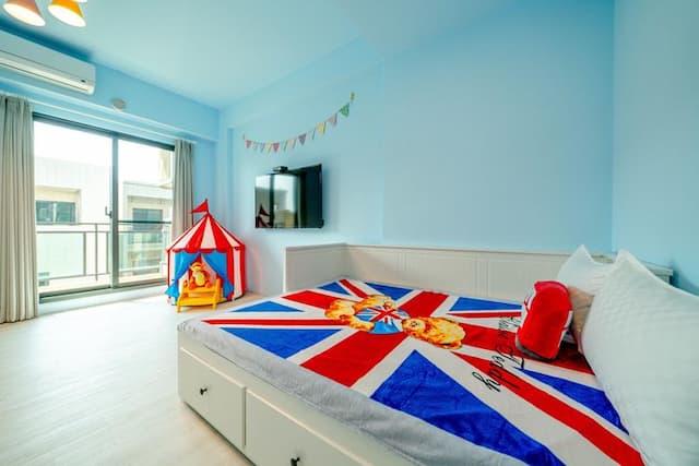 Long Time B&B-藍色海洋四人房-3