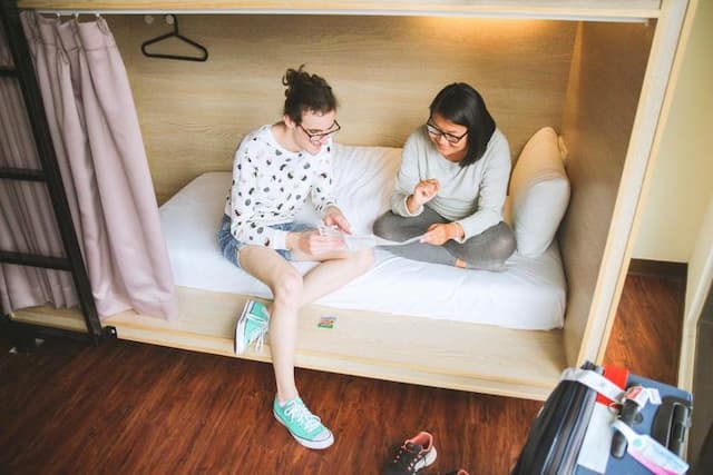 星盒青年旅館-混合宿舍單人艙(床位房)-7