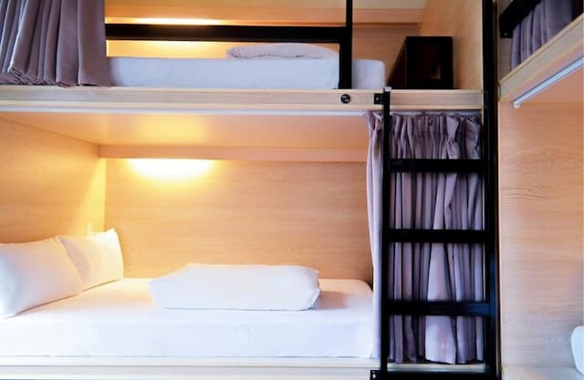 星盒青年旅館-雙人混合背包客房-4