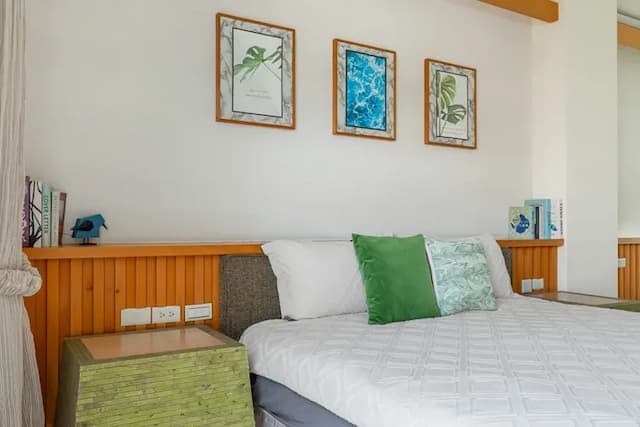 白水木民宿-高級特大雙人床房-10