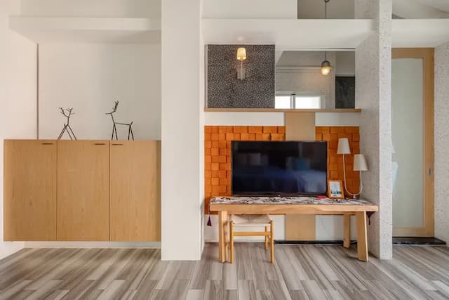 白水木民宿-高級三人房-8