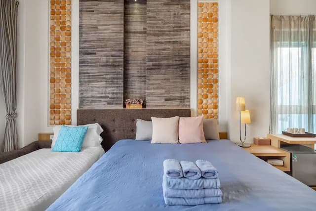 白水木民宿-高級三人房-11