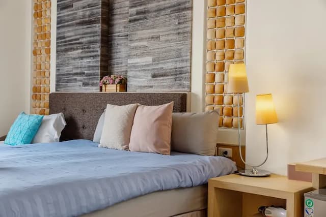 白水木民宿-高級三人房-10