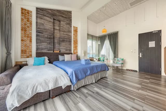 白水木民宿-高級三人房-3