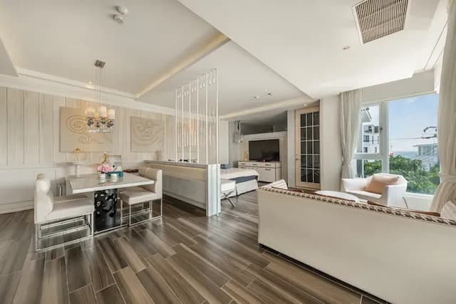 白水木民宿-豪華特大雙人床房-1