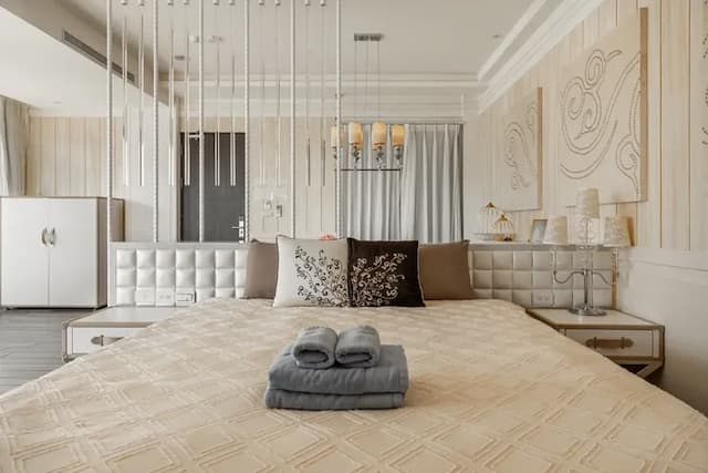 白水木民宿-豪華特大雙人床房-2