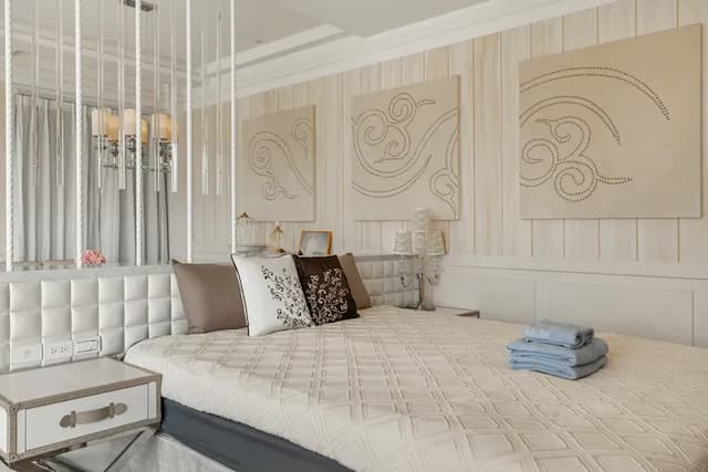 白水木民宿-豪華特大雙人床房-7