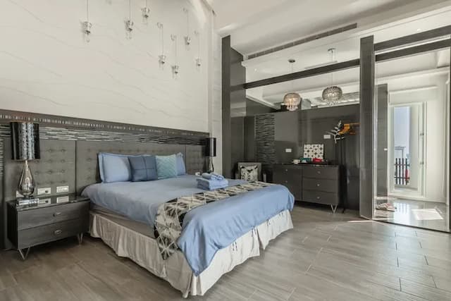 白水木民宿-海景特大雙人床房-4