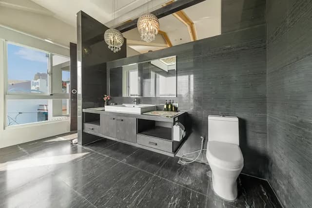 白水木民宿-海景特大雙人床房-11