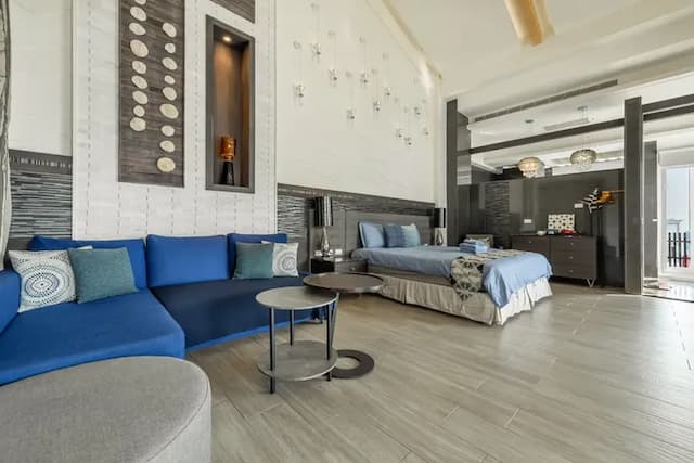 白水木民宿-海景特大雙人床房-7