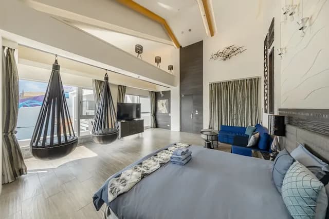 白水木民宿-海景特大雙人床房-1