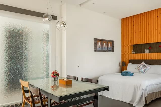 白水木民宿-高級四人房-8