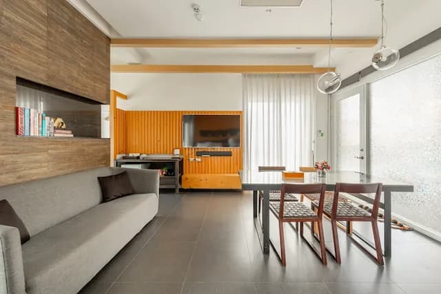 白水木民宿-高級四人房-5