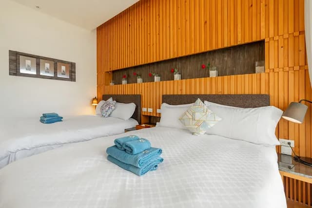 白水木民宿-高級四人房-10