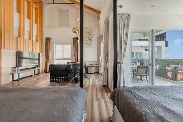 白水木民宿-頂級四人房-6