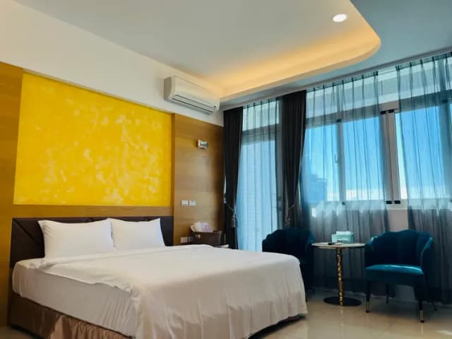 恆春古城旁民宿｜風海山會館-201馬卡龍豪華雙人房（小雙人房大陽台）-6