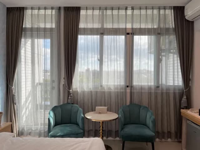 恆春古城旁民宿｜風海山會館-501跳躍海豚雙人房（小雙人房小陽台）-7