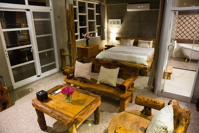 Water Reflected in the Hall-Deluxe Double Room with Balcony-2