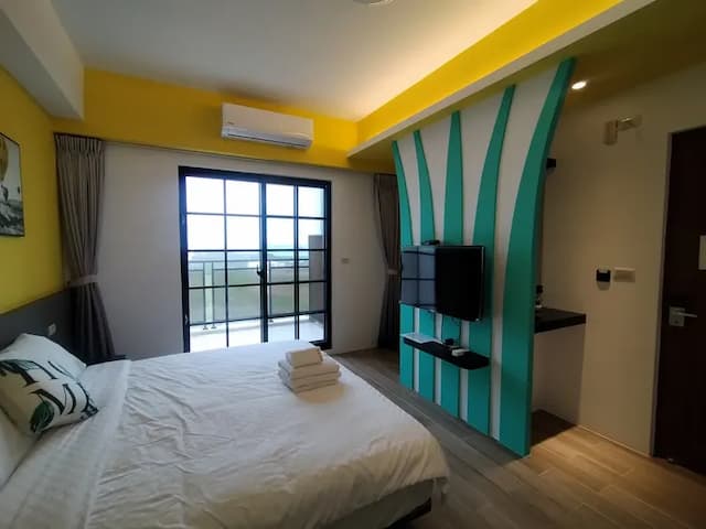 上尹民宿-301甯夏--海景雙人房-5