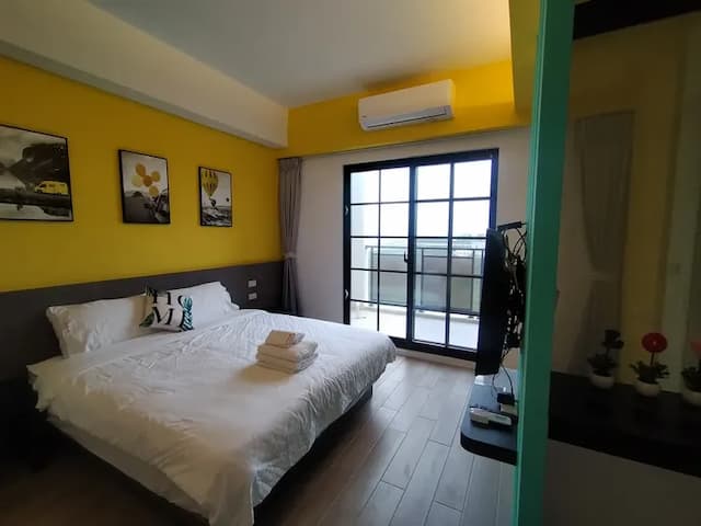 上尹民宿-301甯夏--海景雙人房-4