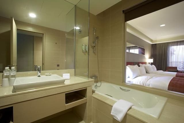 푸룽호텔 타이베이 2관-Deluxe Twin Room-5