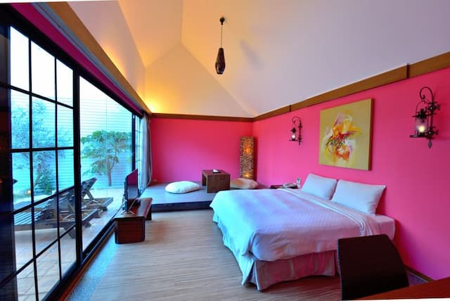 Kenting Calla Lily Villa-Double + Double Detached Pool Villa (2 bedrooms have their own bathroom)-2