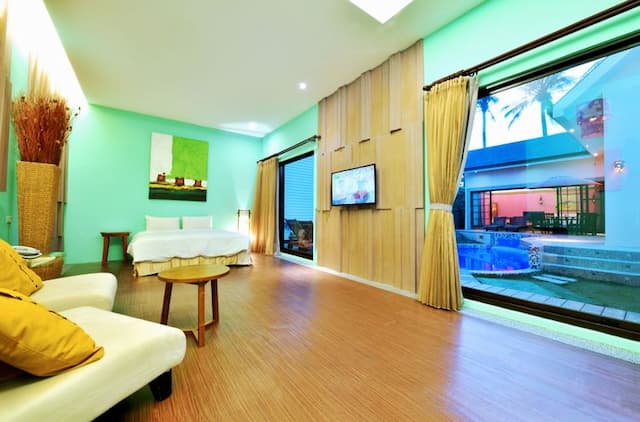 Kenting Calla Lily Villa-Double + Double Detached Pool Villa (2 bedrooms have their own bathroom)-4