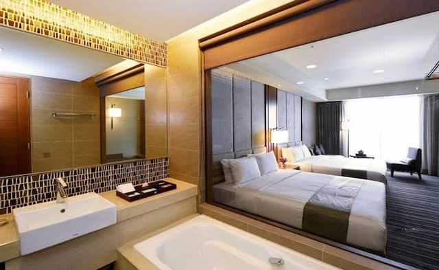 福容大飯店淡水漁人碼頭-海景豪華客房(A)-6