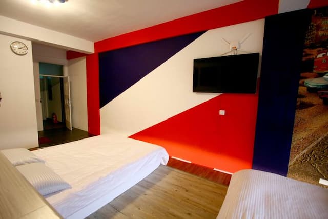 豐原麗寶DIY-賽車四人房-5