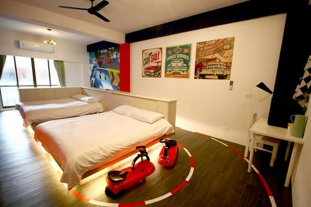 豐原麗寶DIY-賽車四人房-1