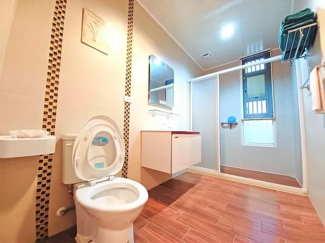 每間房皆有獨立衛浴