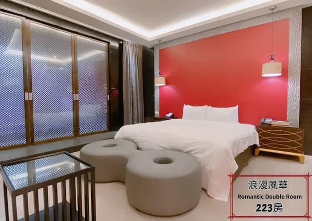 風華渡假旅館｜房內泳池、親子友善-浪漫風華-雙人房-7