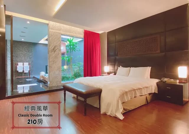 風華渡假旅館｜房內泳池、親子友善-經典風華-雙人房-7