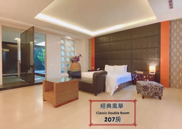 風華渡假旅館｜房內泳池、親子友善-經典風華-雙人房-6