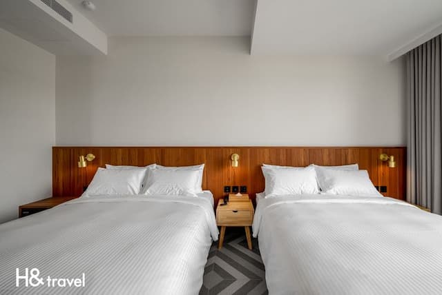 Black Horn B&B  | Kenting Design Hotel-Family Quadruple Room With Balcony-4