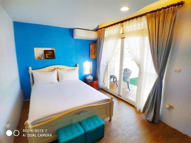 玖拾捌民宿｜可選購18-20人花蓮包棟｜近花蓮火車站-18人包棟(雙人房*4&四人房*1&六人房*1)-1