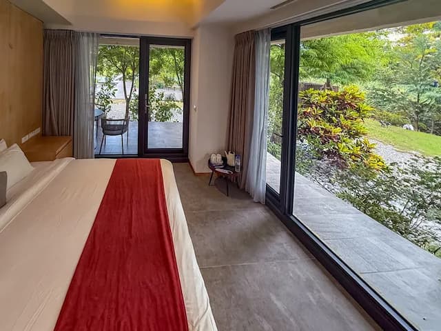 日光綠築-T館 庭園雙人房-7