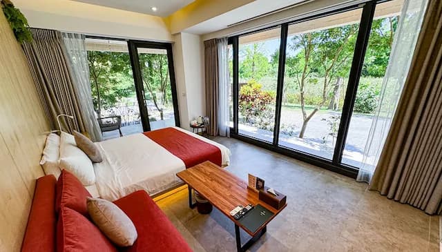 日光綠築-T館 庭園雙人房-1